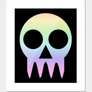 SKULL IN COLORS Posters and Art